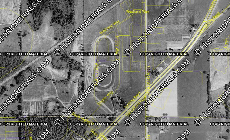 Capital City Speedway - 1955 Aerial View (newer photo)